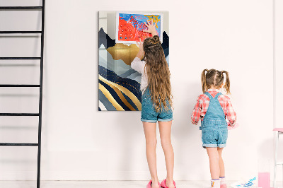 Magnetisch bord Abstract landschap