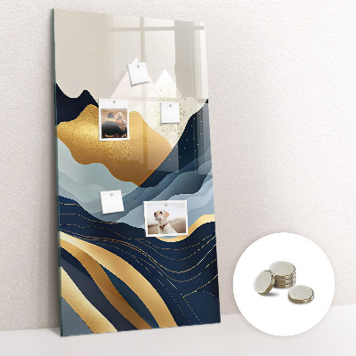 Magnetisch bord Abstract landschap