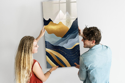 Magnetisch bord Abstract landschap