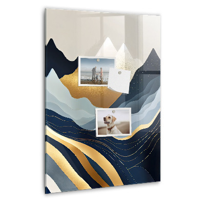 Magnetisch bord Abstract landschap