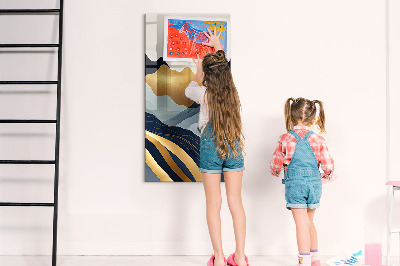 Magnetisch bord Abstract landschap