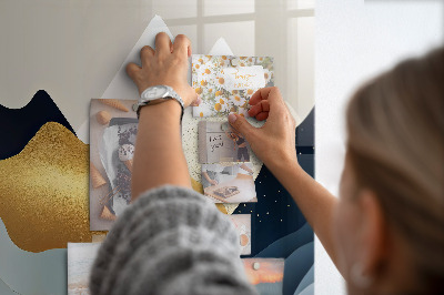 Magnetisch bord Abstract landschap