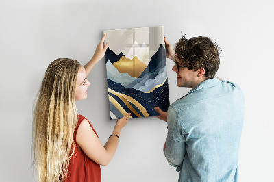 Magnetisch bord Abstract landschap