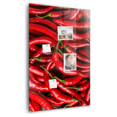 Magneetbord Chilipepers