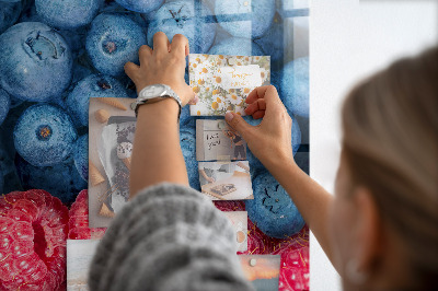 Magnetisch bord Bosbessen en frambozen