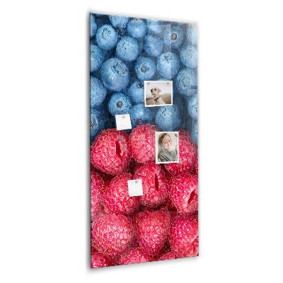 Magnetisch bord Bosbessen en frambozen