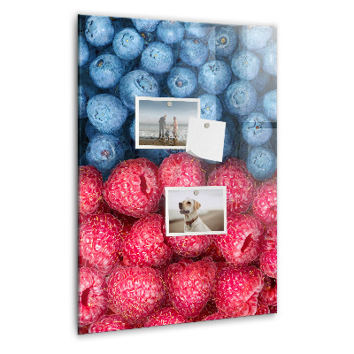 Magnetisch bord Bosbessen en frambozen