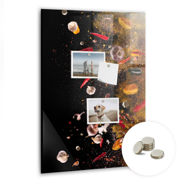 Memo bord Een explosie van smaken