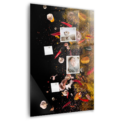 Memo bord Een explosie van smaken