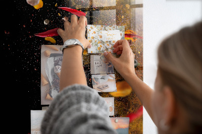 Memo bord Een explosie van smaken