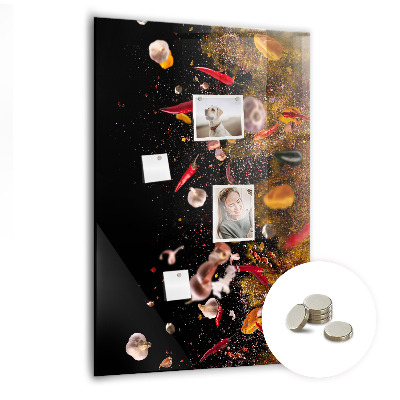 Memo bord Een explosie van smaken