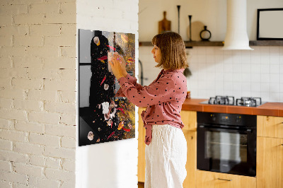 Memo bord Een explosie van smaken