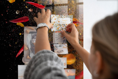 Memo bord Een explosie van smaken