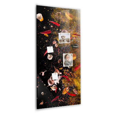 Memo bord Een explosie van smaken