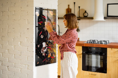 Memo bord Een explosie van smaken