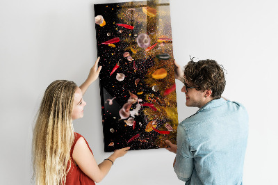 Memo bord Een explosie van smaken