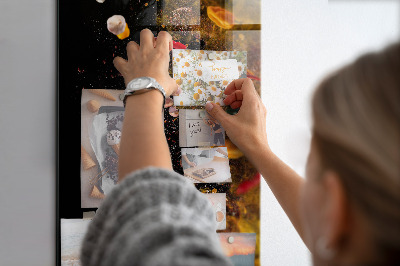 Memo bord Een explosie van smaken