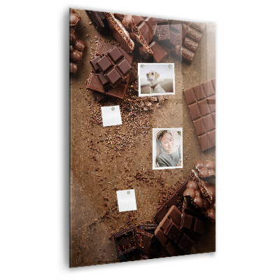 Memo bord Chocolade repen