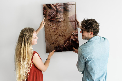 Memo bord Chocolade repen