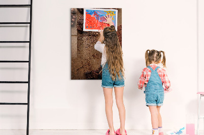 Memo bord Chocolade repen