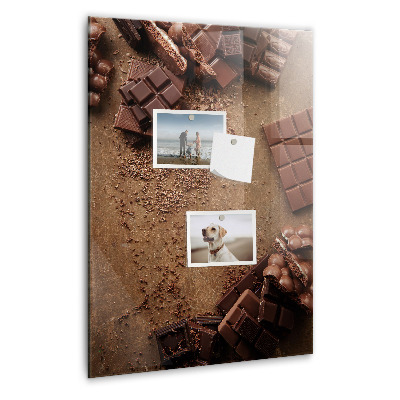 Memo bord Chocolade repen