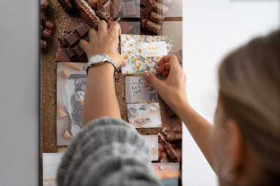 Memo bord Chocolade repen