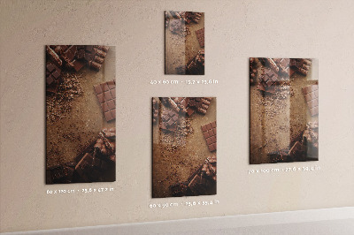 Memo bord Chocolade repen