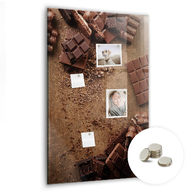 Memo bord Chocolade repen
