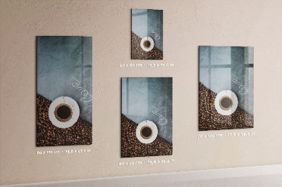 Magneetbord Een kopje koffie