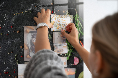 Magnetisch bord Kruidensamenstelling