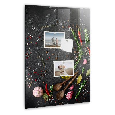 Magnetisch bord Kruidensamenstelling