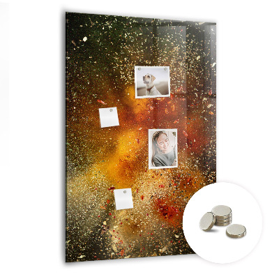 Magneetbord Een explosie van smaak
