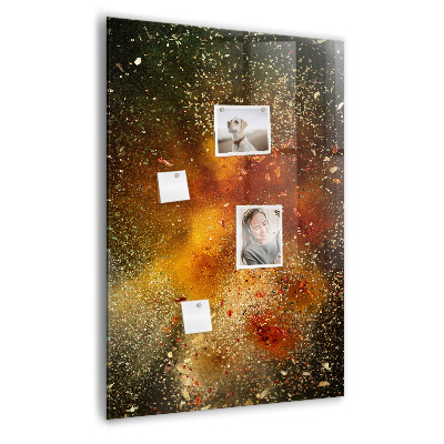 Magneetbord Een explosie van smaak