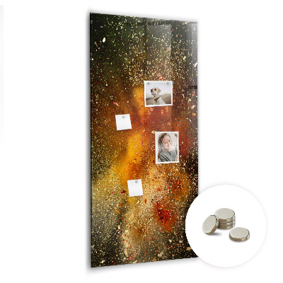 Magneetbord Een explosie van smaak