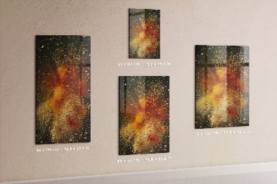 Magneetbord Een explosie van smaak