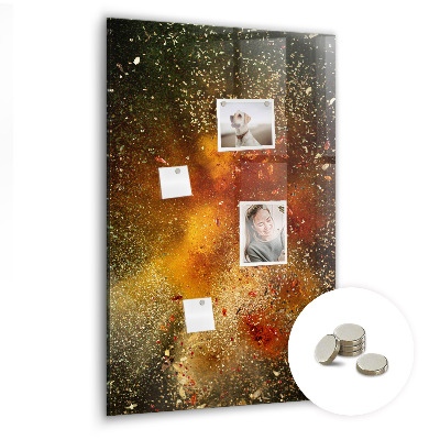 Magneetbord Een explosie van smaak