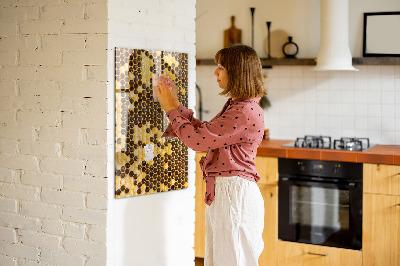 Magnetisch bord Honingraat