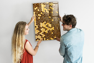 Magnetisch bord Honingraat