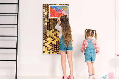 Magnetisch bord Honingraat