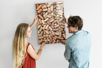 Memo bord Wijnkurken