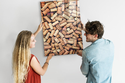 Memo bord Wijnkurken