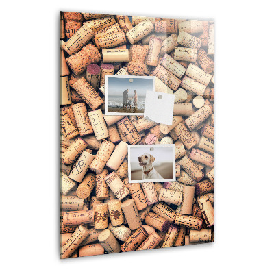 Memo bord Wijnkurken