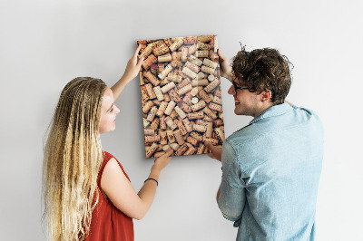 Memo bord Wijnkurken