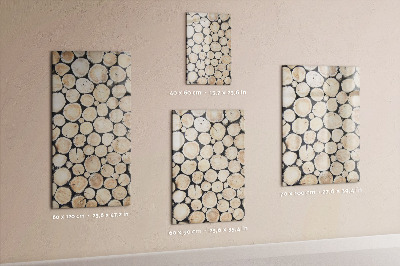 Magnetisch bord Boomstronken