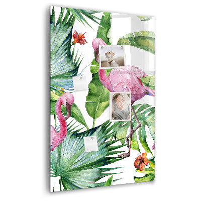 Magnetisch bord Flamingo vogel natuur