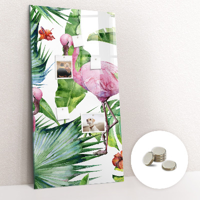 Magnetisch bord Flamingo vogel natuur