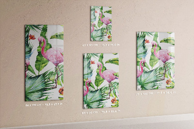 Magnetisch bord Flamingo vogel natuur