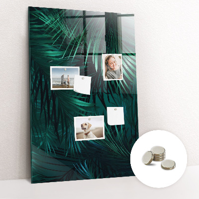 Magnetisch bord Tropische bladeren