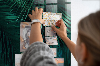 Magnetisch bord Tropische bladeren