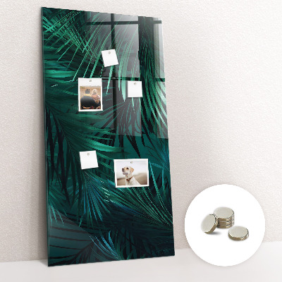 Magnetisch bord Tropische bladeren